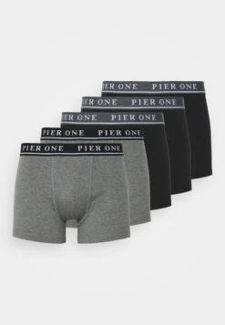 Pier One 5 PACK - Panties - Black/mottled Dark Grey -Deutschland Pier One Verkaufs-Shop 0bef183125834ec58b4062b836afe5ae 1