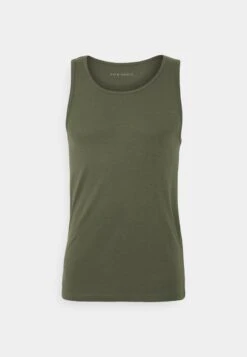 Pier One 3 PACK - Unterhemd/-shirt - Black/khaki/mottled Dark Grey -Deutschland Pier One Verkaufs-Shop 0f2fccc3500d43e89c1d03ced73ce834