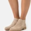 Pier One LEATHER - Ankle Boot - Beige