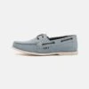 Pier One LEATHER UNISEX - Bootsschuh - Light Blue -Deutschland Pier One Verkaufs-Shop 1918e58e13eb43d5b5127dfdd0ddd87b