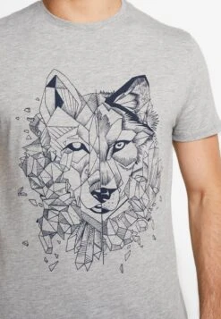 Pier One T-Shirt Print - Mottled Grey -Deutschland Pier One Verkaufs-Shop 19bac3e87c214150932db03a2c67e58e