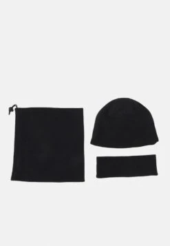 Pier One FLEECE UNISEX SET - Mütze - Black -Deutschland Pier One Verkaufs-Shop 2d2217826bb64e768a7e39ae427c56f1 1