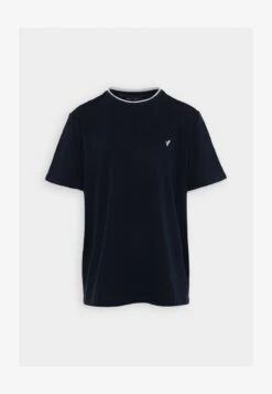 Pier One PIQUE EMBRO DETAIL - T-Shirt Basic - Dark Blue -Deutschland Pier One Verkaufs-Shop 42011c2329114be1b7c169ea41330b3a 1