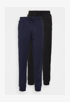 Pier One 2 PACK - Nachtwäsche Hose - Dark Blue/black -Deutschland Pier One Verkaufs-Shop 49522b66b23a4bc9ba5cc231f5971a0a