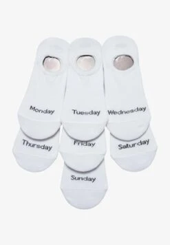 Pier One 7 PACK - Füßlinge - White 13 Pier One 7 PACK - Füßlinge - White -Deutschland Pier One Verkaufs-Shop 4d2bd21c5fc2480db9e996cf3b6bb60f