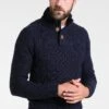 Pier One Strickpullover - Mottled Dark Blue -Deutschland Pier One Verkaufs-Shop 4e8031a94f7140949bc5bee925009515