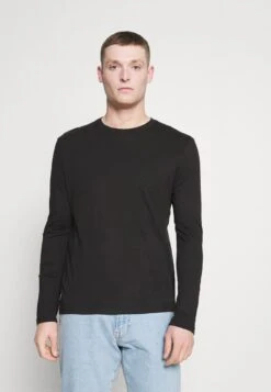 Pier One 5 PACK - Langarmshirt - White/dark Blu/grey -Deutschland Pier One Verkaufs-Shop 504fb867bed4445ca997ccec5c3b3174