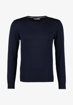 Pier One BASIC CREWNECK - Strickpullover - Dark Blue -Deutschland Pier One Verkaufs-Shop 559fd963f3bf4be6abe2b2155cf5f818