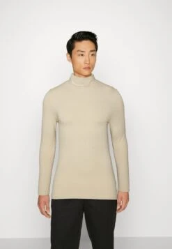 Pier One 2 PACK - Langarmshirt - Beige/bordeaux -Deutschland Pier One Verkaufs-Shop 56ac16533860485ab0af4460b554ef38