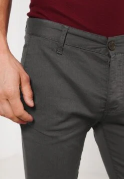 Pier One SLIM FIT CHINO - Chino - Dark Grey -Deutschland Pier One Verkaufs-Shop 57afc5e7d2fb4fccb50811bdf725c68c