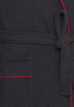 Pier One Bademantel - Black/red -Deutschland Pier One Verkaufs-Shop 5ec180ec9059472bac869a3b516d20a1