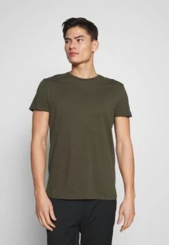 Pier One 5 PACK - T-Shirt Basic - Olive/ White/ Navy /yellow /black -Deutschland Pier One Verkaufs-Shop 6388f246a6aa4b66b3d378922f10759e