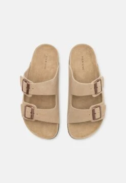 Pier One LEATHER UNISEX - Pantolette Flach - Beige 11 Pier One LEATHER UNISEX - Pantolette Flach - Beige -Deutschland Pier One Verkaufs-Shop 658db7c748df48419a27fd940a9ac1ce