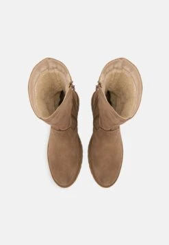 Pier One LEATHER WINTER BOOT - Stiefel - Taupe -Deutschland Pier One Verkaufs-Shop 6764689a7b054af99a293cad010b9f7b