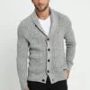 Pier One Strickjacke - Mottled Dark Grey -Deutschland Pier One Verkaufs-Shop 6b72e6eb7c8c463ebf030f5268848726