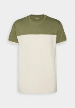 Pier One T-Shirt Print - Khaki/off-white -Deutschland Pier One Verkaufs-Shop 829422407edf48bca90300a029920a9e