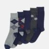 Pier One 5 PACK - Socken - Dark Blue -Deutschland Pier One Verkaufs-Shop 844fbc0dae8c4973a80998a283e74c8b