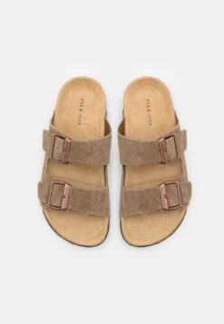 Pier One LEATHER UNISEX - Pantolette Flach - Stone 11 Pier One LEATHER UNISEX - Pantolette Flach - Stone -Deutschland Pier One Verkaufs-Shop 8a668f54d8c54cffbe49465b492ae069