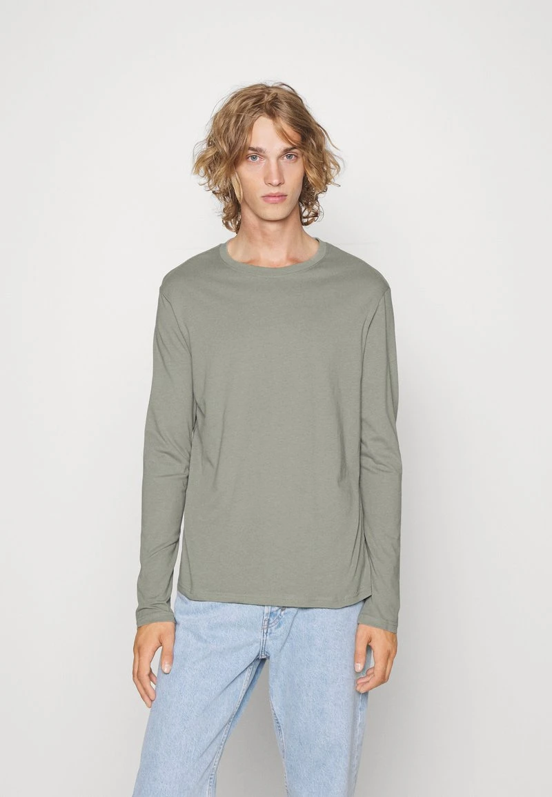 Pier One 5 PACK - Langarmshirt - Black/dark Blue/stone 6 Pier One 5 PACK - Langarmshirt - Black/dark Blue/stone – Bild 4