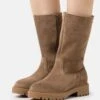 Pier One LEATHER WINTER BOOT - Stiefel - Taupe -Deutschland Pier One Verkaufs-Shop 8bef5468585a4c10acc85d415b419533