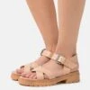Pier One LEATHER - Riemensandalette - Beige -Deutschland Pier One Verkaufs-Shop 91d25eb5e3914f58abbcdb1c65294532