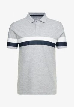 Pier One Poloshirt - Mottled Light Grey -Deutschland Pier One Verkaufs-Shop 9811cd8463cb43df90ea97e16ad88129