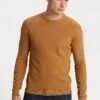 Pier One Strickpullover - Mottled Dark Yellow -Deutschland Pier One Verkaufs-Shop 9cfceca56ed4486db74332e9e0cb959a