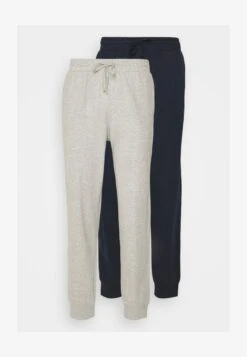 Pier One 2 PACK - Nachtwäsche Hose - Dark Blue/mottled Light Grey -Deutschland Pier One Verkaufs-Shop a09bfd20bcd84e39aeecebf2df10c7b2