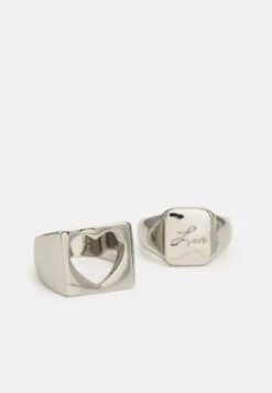 Pier One 2 PACK - Ring - Silver-coloured -Deutschland Pier One Verkaufs-Shop abbca4efc31e4d28b6ce8aed47ac97f3