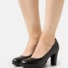 Pier One LEATHER - Plateaupumps - Black -Deutschland Pier One Verkaufs-Shop af858f64820d4a4083125dbe2870a8e5