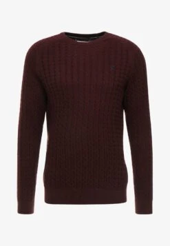 Pier One Strickpullover - Mottled Bordeaux -Deutschland Pier One Verkaufs-Shop b01a20a925a3490fb12d77990c4bbfde