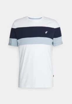 Pier One T-Shirt Print - White/blue -Deutschland Pier One Verkaufs-Shop b0f4da8f05f1438792789d645aeab48b