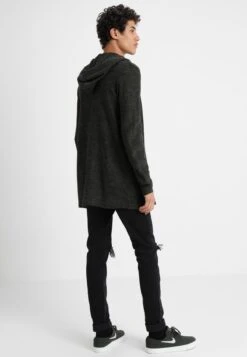 Pier One Strickjacke - Black/olive -Deutschland Pier One Verkaufs-Shop b1c42fa61d4b4b0ab71ca3de14a4aa30