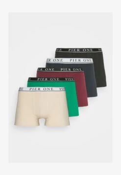 Pier One 5 PACK - Panties - Beige/green/bordeaux -Deutschland Pier One Verkaufs-Shop bc7bad60932445cabd41ffd20695bb0b