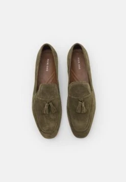 Pier One LEATHER - Slipper - Green -Deutschland Pier One Verkaufs-Shop bdf522fc33624bf1b13ed4bff8e4e7bf