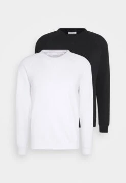 Pier One 2 PACK - Sweatshirt - White/black -Deutschland Pier One Verkaufs-Shop c8d8ecb087614e1d86ddf5a1041c7c53