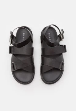 Pier One UNISEX - Riemensandalette - Black -Deutschland Pier One Verkaufs-Shop cfa1a932594a4711b3c49603ed200cce