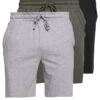 Pier One 3 PACK - Nachtwäsche Hose - Black/mottled Grey -Deutschland Pier One Verkaufs-Shop d054b96aa1c94e42bb83d3cfa8824905
