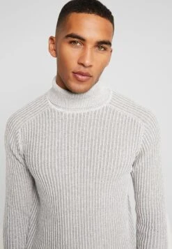 Pier One Strickpullover - 111 - Mottled Light Grey -Deutschland Pier One Verkaufs-Shop d1774a40fde44346aea6a7dd67f4ca51