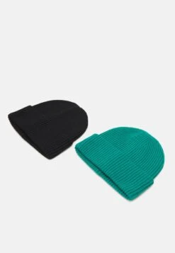 Pier One UNISEX 2 PACK - Mütze - Black/green -Deutschland Pier One Verkaufs-Shop d824f072cba248aa8a5dd0079b23dc7c
