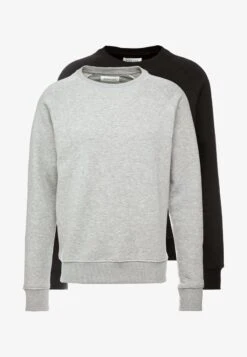 Pier One 2 PACK - Sweatshirt - Mottled Light Grey/black 12 Pier One 2 PACK - Sweatshirt - Mottled Light Grey/black -Deutschland Pier One Verkaufs-Shop dba537e667ce4fe2aee0ab958e24e9cf