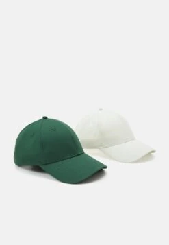 Pier One UNISEX 2 PACK - Cap - Green/off White -Deutschland Pier One Verkaufs-Shop dc65a133b29b44b0b489ea3a78f3a08f 1