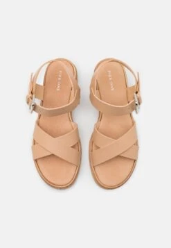 Pier One LEATHER - Riemensandalette - Beige -Deutschland Pier One Verkaufs-Shop efe3a4419dd64fed9e5a1ad795b3f40c