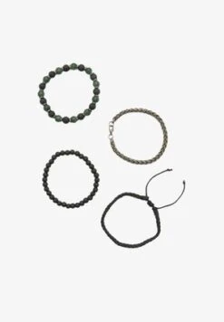 Pier One 5 PACK - Armband - Silver-coloured, Black -Deutschland Pier One Verkaufs-Shop fa4c68e061e246fbbcc8381fd76aa6cb